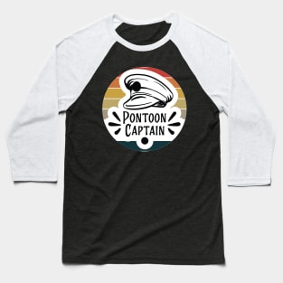 Pontoon Captain Baseball T-Shirt